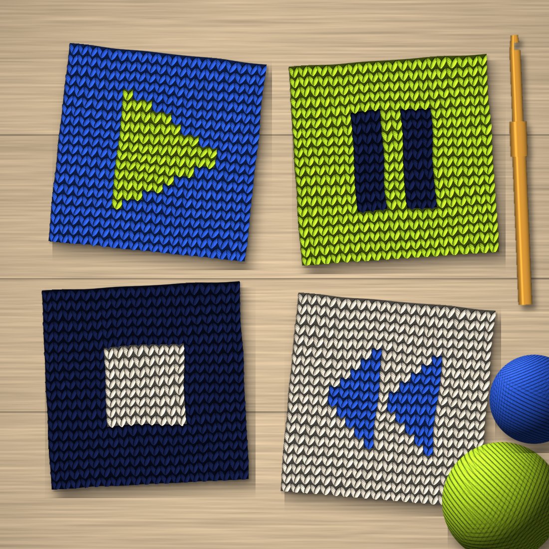 Movie Night Remote-Button Coasters