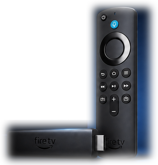 Fire TV Stick and remote