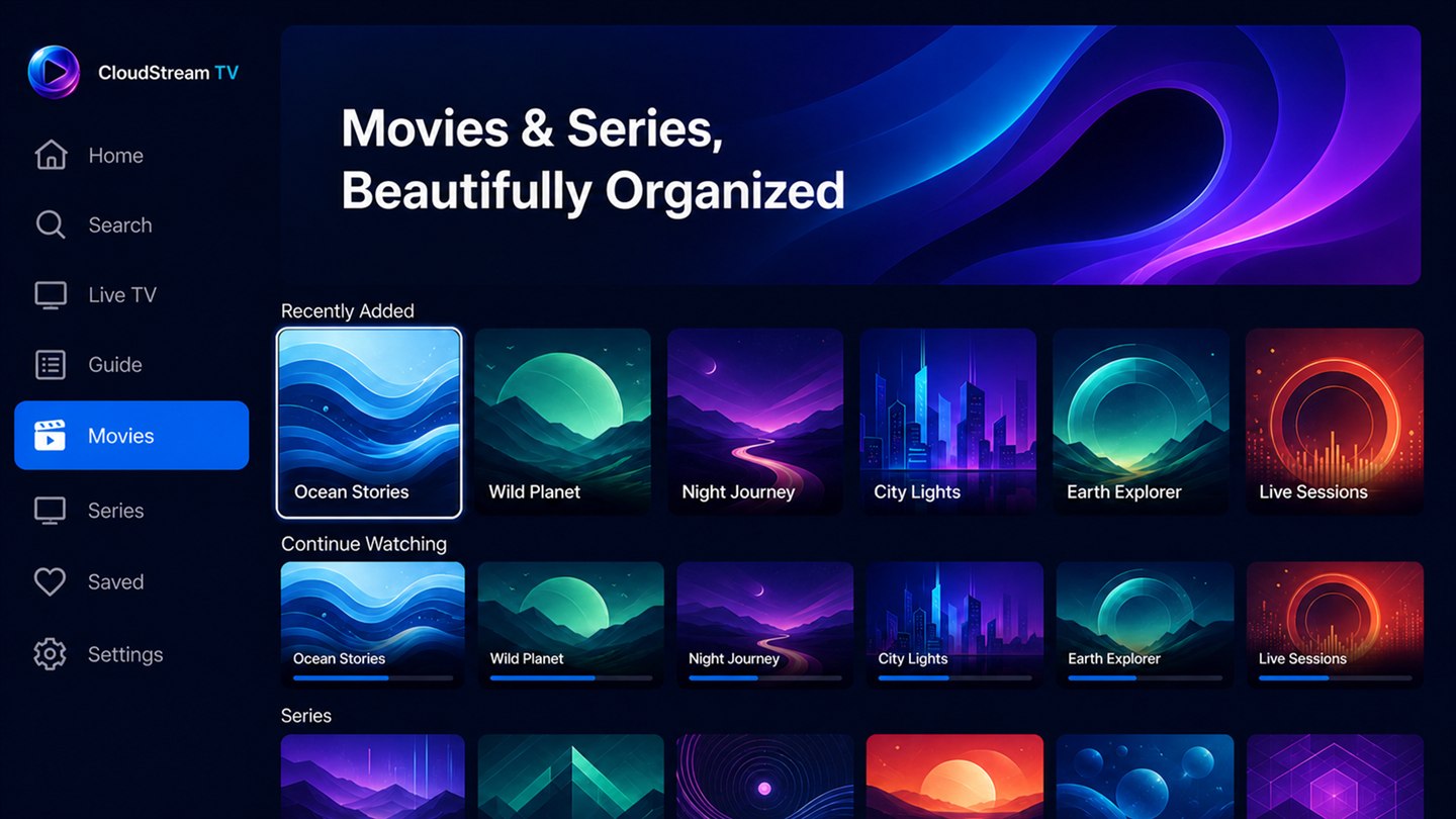 CloudStream Android movies and series