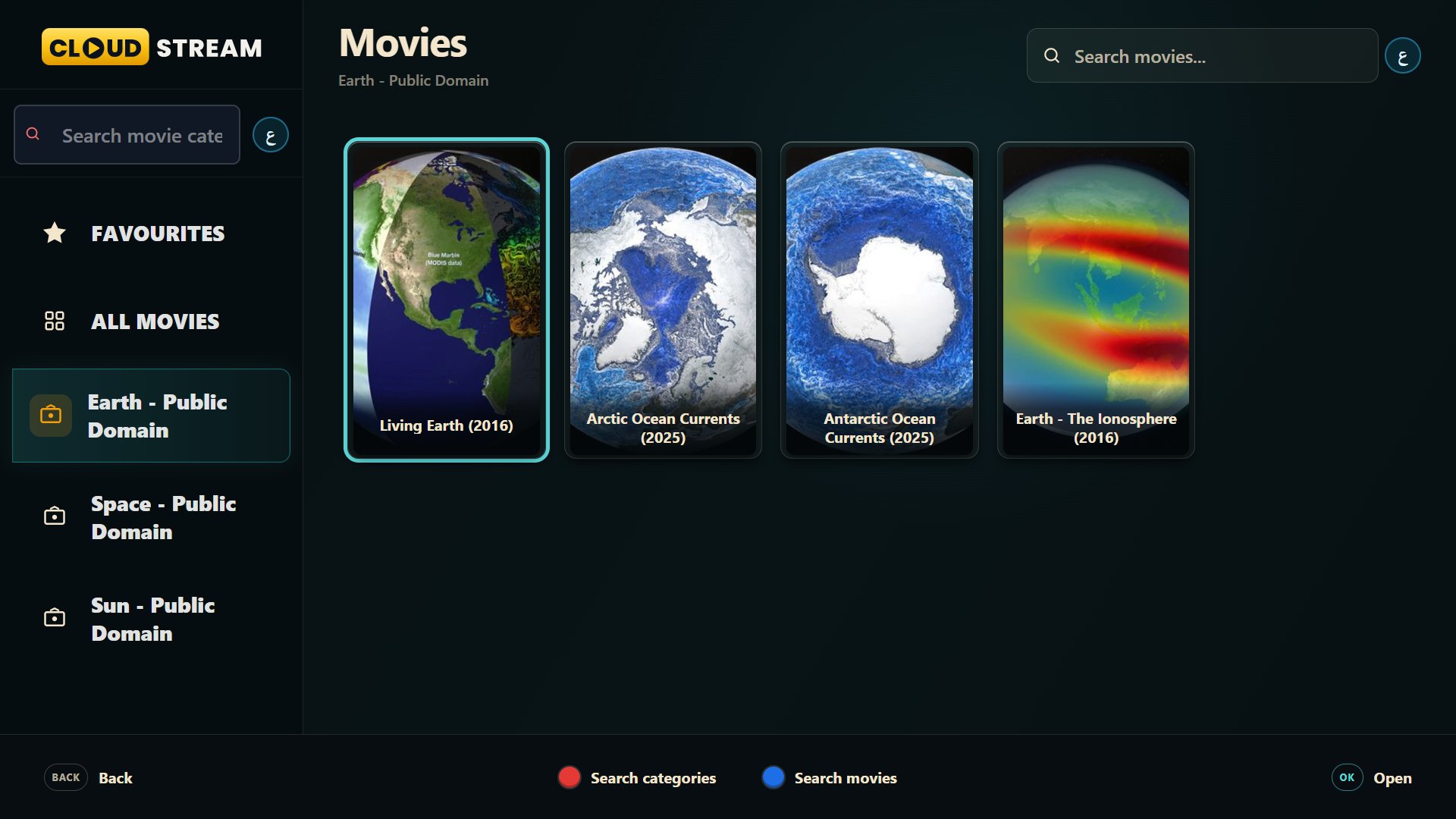 CloudStream Smart TV — Movies