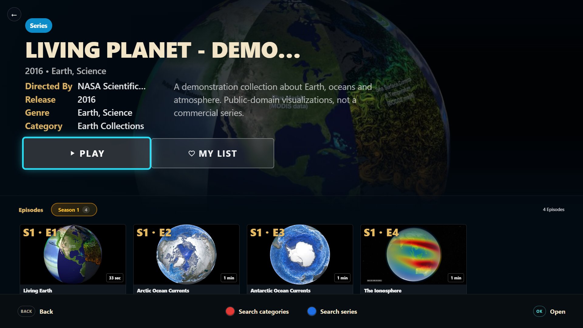 CloudStream Smart TV — Series